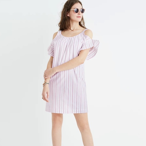 Madewell Dresses & Skirts - Madewell Cold Shoulder Dress NWOT